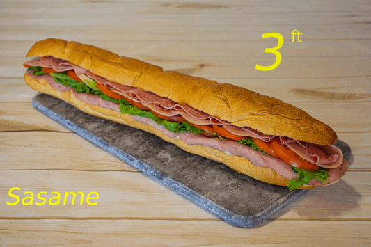 America's 3 FT Sub Sesame Bread