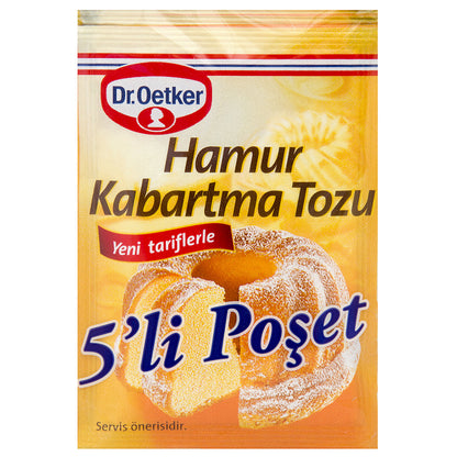 DR OETKER BAKING POWDER (KABARTMA TOZU) 5 PCS 50GR X 30