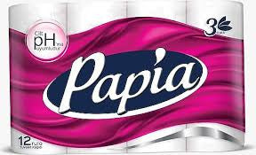 PAPIA Toilet Paper 12pck 1cs/4pcs