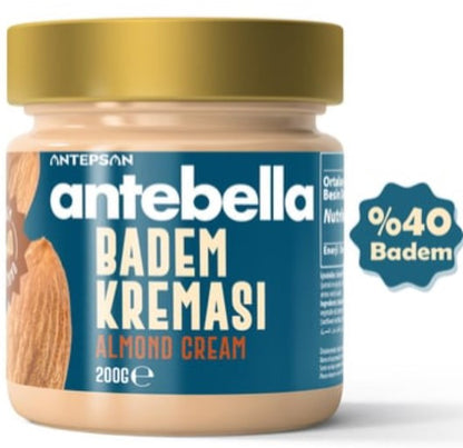 ANTEBELLA SPREADABLE ALMOND CREAM 40% 200g X 12/CS - APS213