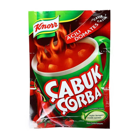 A2 KNORR Hot Tomato Quick Soup (CC Domates)22g 1cs/24pc