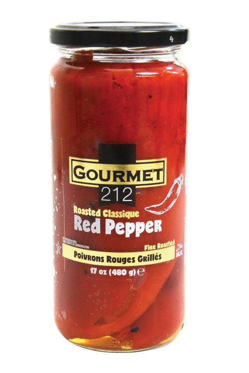 K - Gurme212 Roasted Red Pepper 12x16.9oz Jar - MM00693