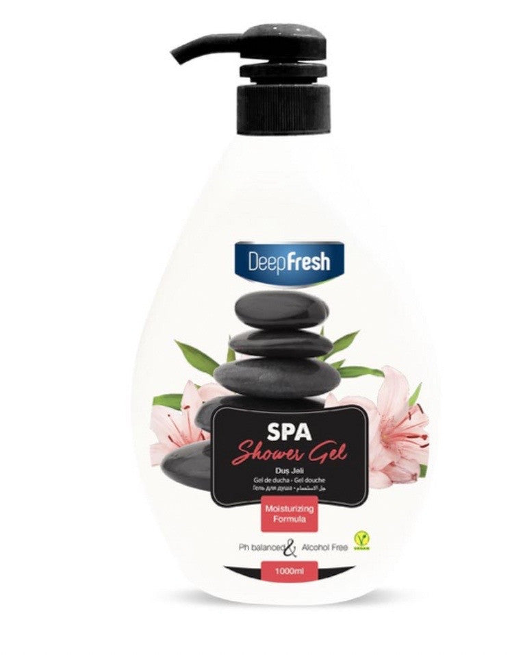 DEEPFRESH SHOWER GEL || 34 OZ x 12 || SPA - DF02