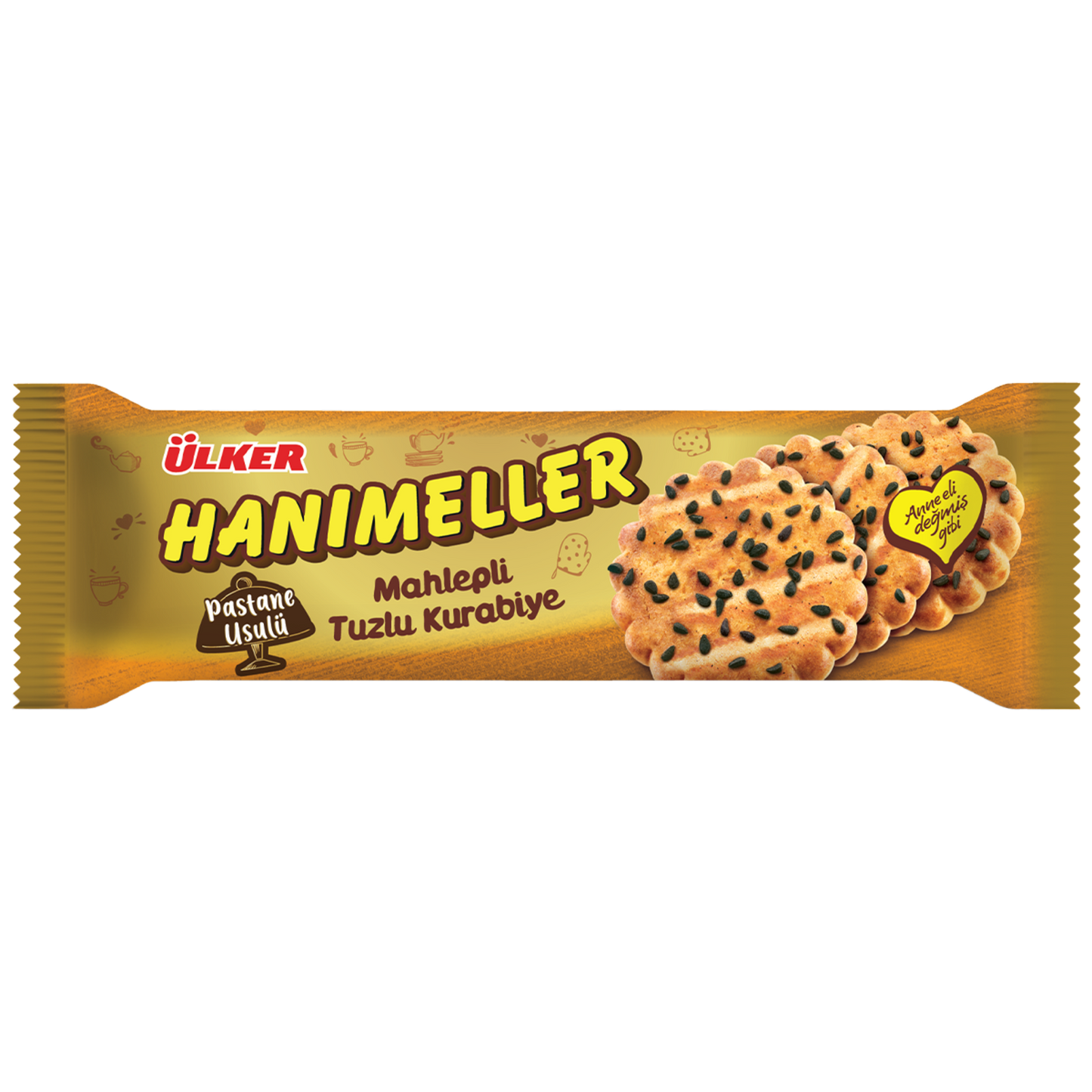 Ulker Hanimeller Salty Mahlep Cookies 81g 1cs/18Pcs