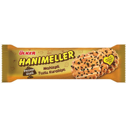 Ulker Hanimeller Salty Mahlep Cookies 81g 1cs/18Pcs