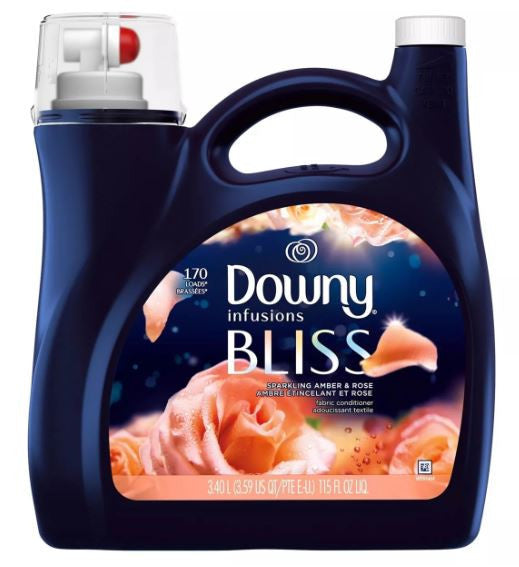 DOWNY || Bliss Amber Rose || 115 OZ X 4 PCS - WNY09