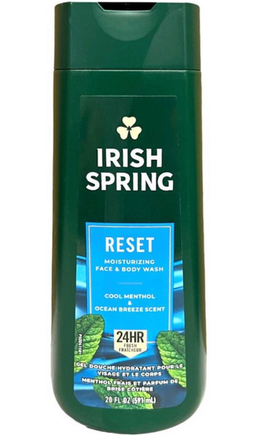 IRISH SPRING BODY WASH || 20 OZ x 4|| RESET - IRBW13