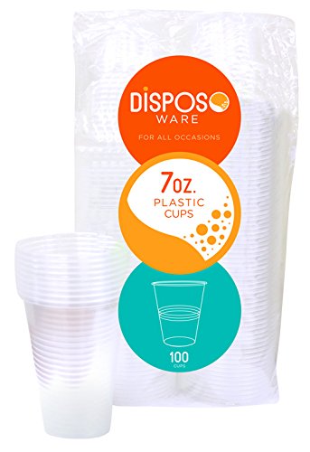 7oz Water Cup - Clear - 1,200pcs/box