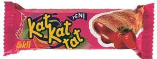 ULKER A1 Kat Kat Strawberry Puff Pastry 28g  1cs/24pcs