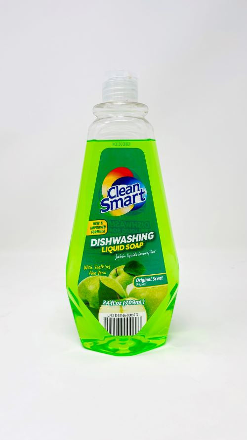 CLEAN SMART DISHWASHING LIQUID || ORIGINAL || 24 fl.oz/12 - CSDW200