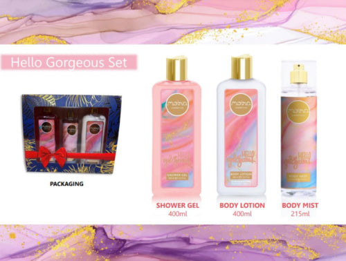 MOIRA HELLO GORGEOUS 3PCS GIFT SET X 6 SETS /CS - MR100