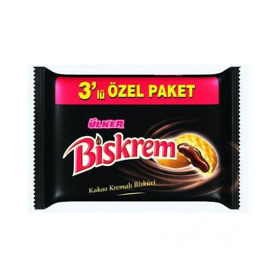 ULKER A1 Biskrem Chocolate Biscuit / Paylasmalik 100gx3  1cs/8pcs