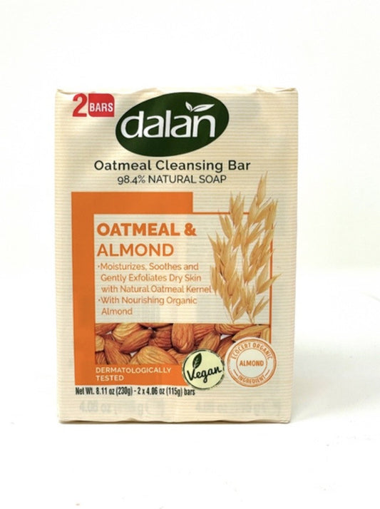 DALAN OATMEAL ALMOND SOAP (115grx2) 36/cs - DNOT11