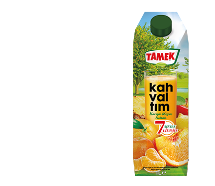 TAMEK Prizma 7 Mix  Kahvaltim Fruit Drink 1 Lt Tetra 1cs/12pcs