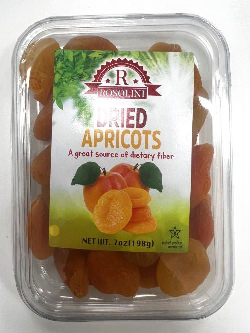 K- ROSOLINI SUN-DRIED APRICOTS | 7 oz x 24 | ALL NATURAL | 2024 CROP - AP2024