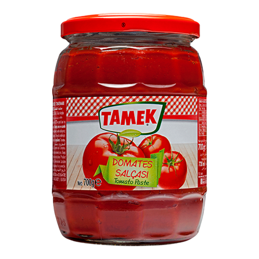 TAMEK Tomato Paste 700g / Domates Salca 1cs/12pcs
