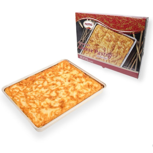 Nema Three Cheese Pastry Rectangular Tray 5.5 lb X 6