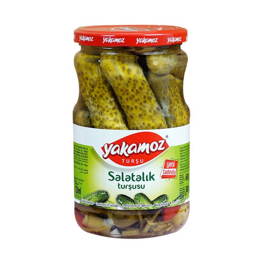 Yakamoz, Pickles, Gherkins (Salatalik), No. 2, Glass Jar, 720ml x 12 - 5223