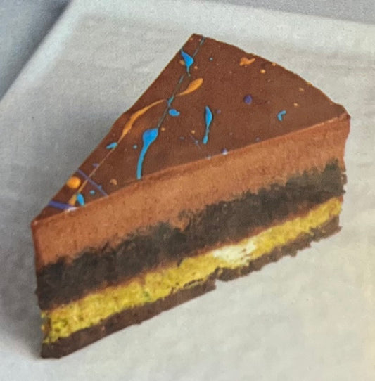 Lezza Dubai Chocolate Cake 10" 12 Slice 1x4 - 902101
