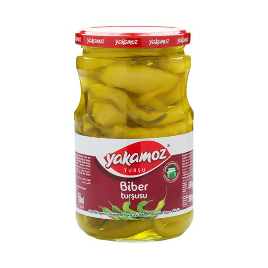 Yakamoz, Pickles, Lombardi Peppers, Glass Jar, 720ml x 12 - 5346