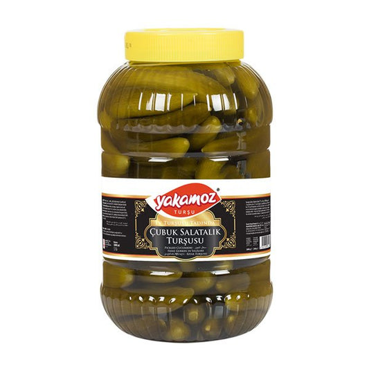 Yakamoz, Pickles, Gherkins (Salatalik), No. 2, Pet Jar, 5lt x 4 - 5520