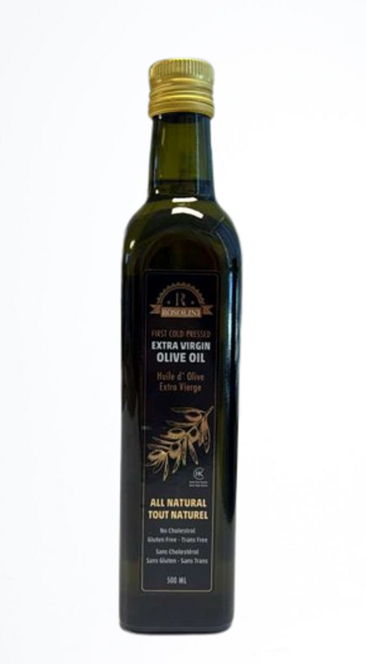 Rosolini Extra Virgin Olive Oil in 500 ml Dark Marasca Bottle X 12pcs (FR) - XMF157