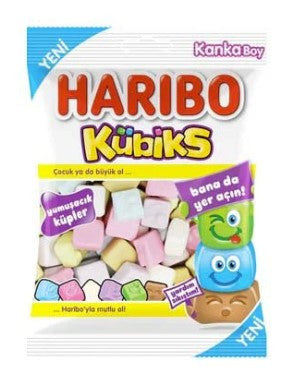 HARIBO CUBICS 2.82 oz.(80gr) x 24pcs - HR22