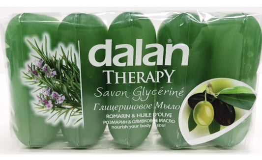 DALAN GLYCERINE SOAP || (70g)x5 24/CS || ROSEMARY & OLIVE OIL - DNT12