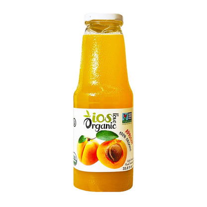 IOS Organic Apricot Juice 33.8 fl oz X 6