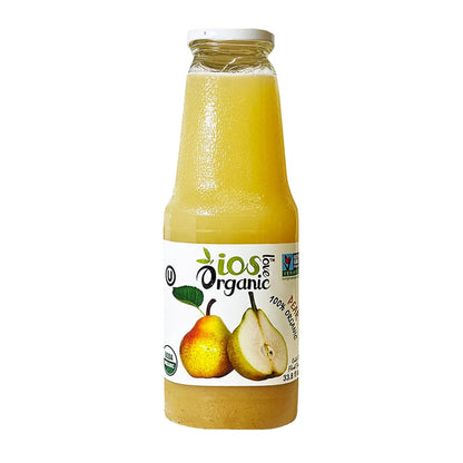 IOS Organic Pear Juice 33.8 fl oz X 6