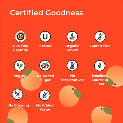 IOS Organic Apricot Juice 33.8 fl oz X 6