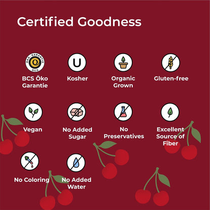 IOS Organic Tart Cherry Juice 33.8 fl oz X 6
