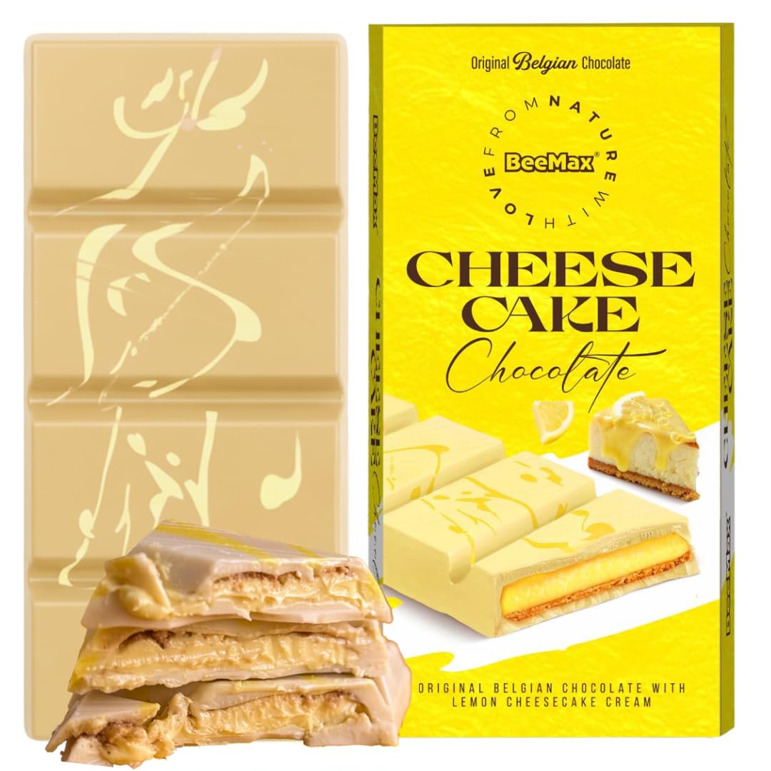 BeeMax Creamy Lemon Cheesecake Chocolate Bar 3.36 oz C2004
