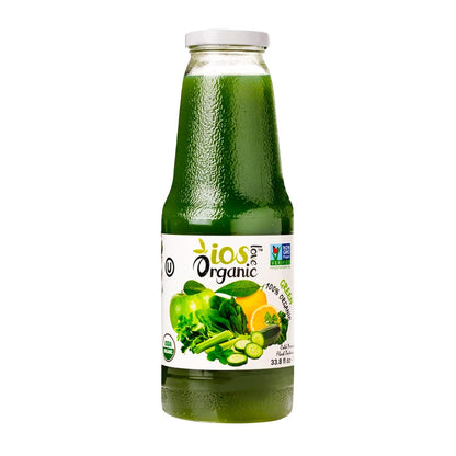 IOS Organic Green Juice 33.8 fl oz X 6
