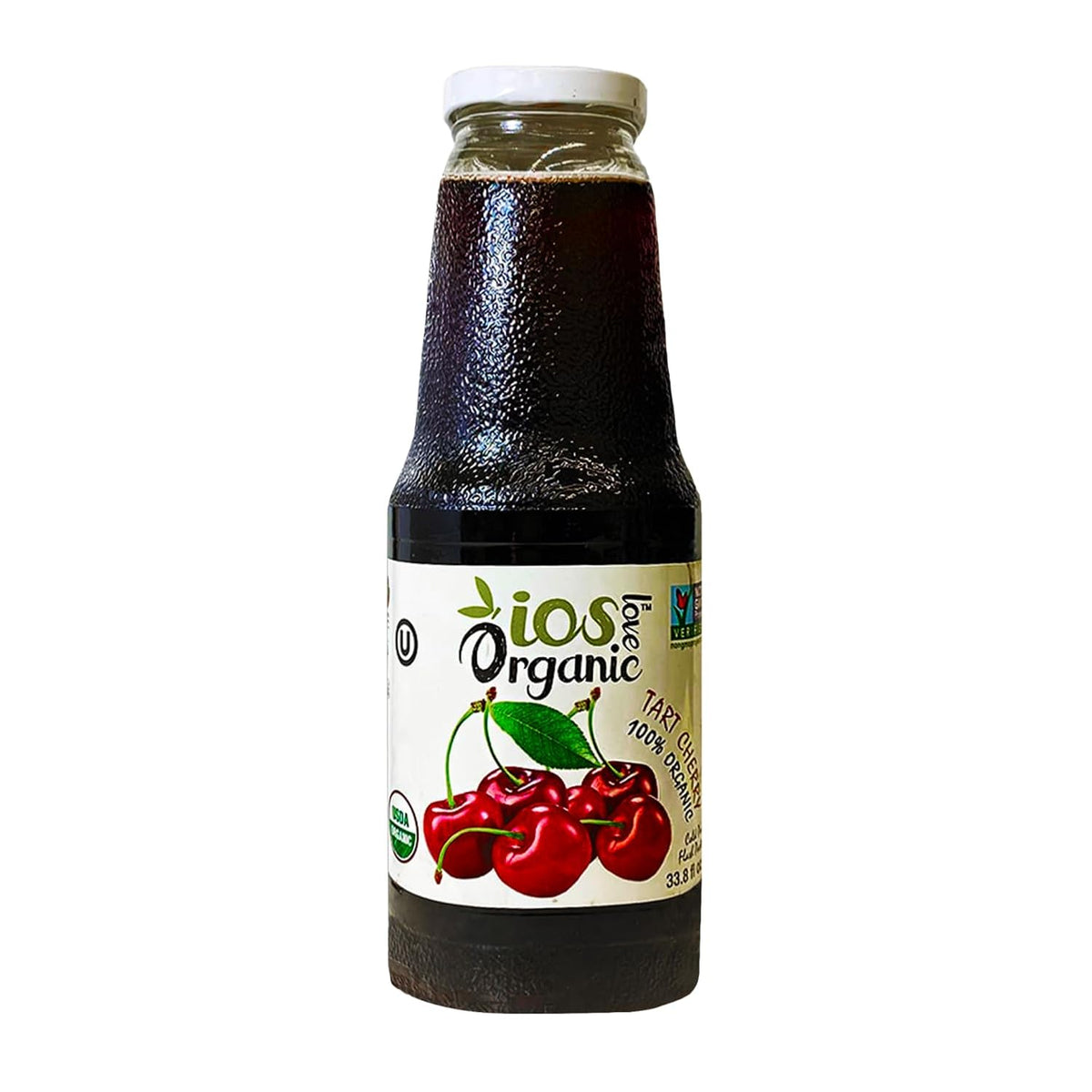 IOS Organic Tart Cherry Juice 33.8 fl oz X 6