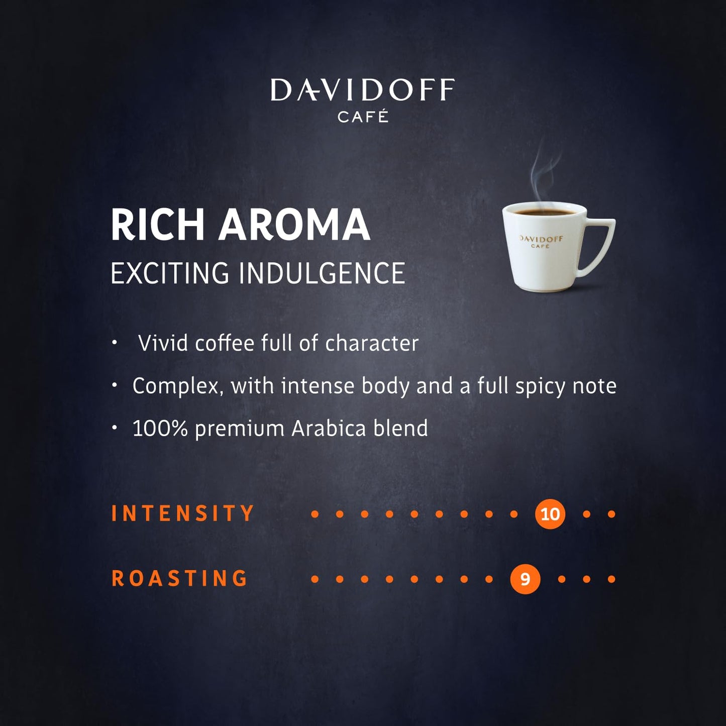 Davidoff Coffee Rich Aroma (3.5 Oz) 100Gr X 6