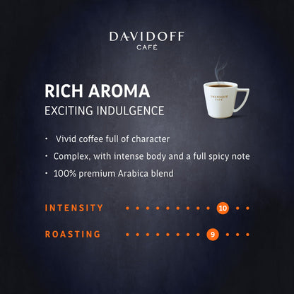 Davidoff Coffee Rich Aroma (3.5 Oz) 100Gr X 6