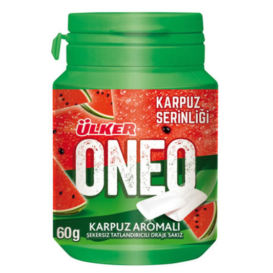 ULKER Oneo Watermelon Gum 60g 1cs/12pcs
