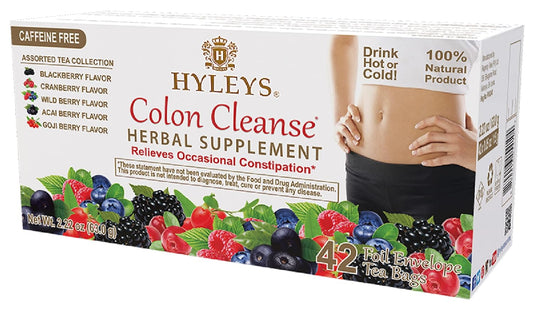 HYLEYS COLON CLEANSE ASSORTMENT KIT | 42 CT| 2.22oz X 42 | 12/CS - HY49