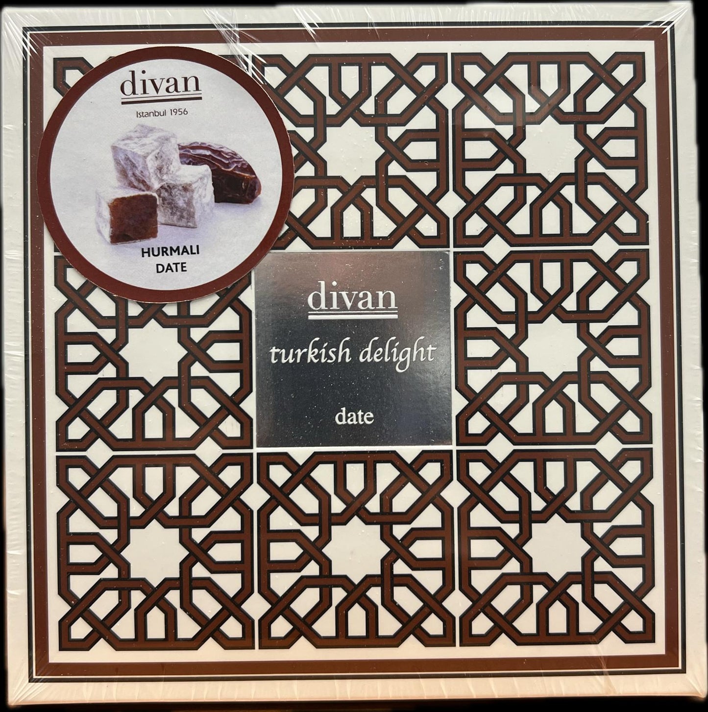 Divan Loqum, Date, Selcuk Collection, Brown, Box, 8.8oz (250g) x 12pcs - 7008670