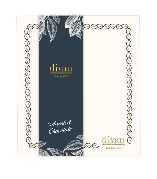 Divan Special Assorted, White Chocolate Box, 19.6oz (555g) x 12pcs - 7015132