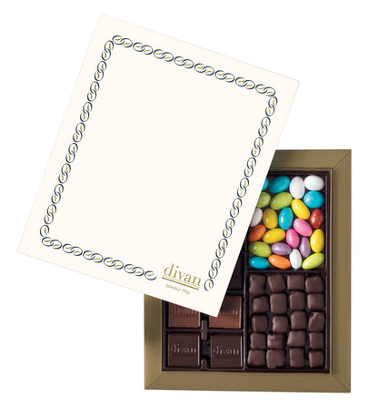 Divan Special Assorted, White Chocolate Box, 19.6oz (555g) x 12pcs - 7015132