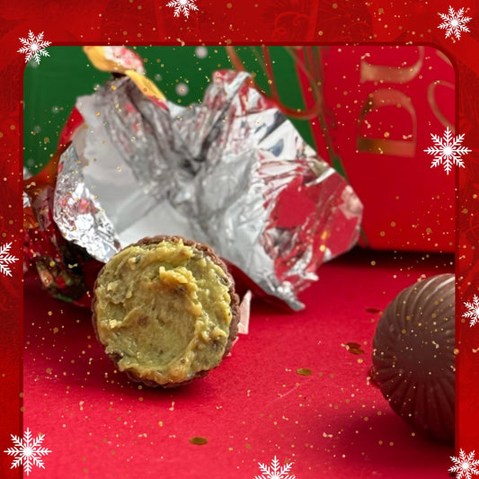 Beemax Xmass Dubai-Style Chocolate Truffles –  4.24 oz Bag X 12 X1004