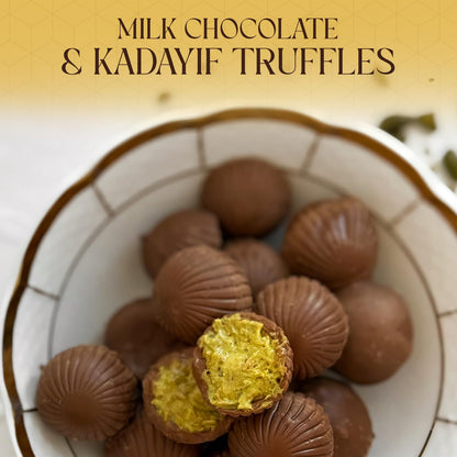 Beemax Dubai Chocolate Truffles 4.24 OZ (120g) X 12