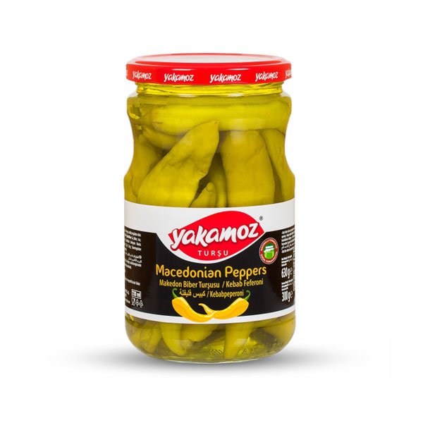 Yakamoz, Pickles, Macedonian Peppers, Kebab Feferoni, Glass Jar, 370ml x 12 - 7128