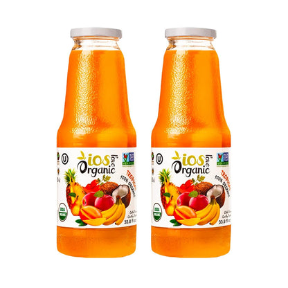 IOS Organic Tropical Juice 33.8 fl oz X 6