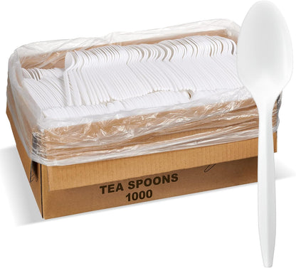 Medium Weight White Spoon 1000pcs