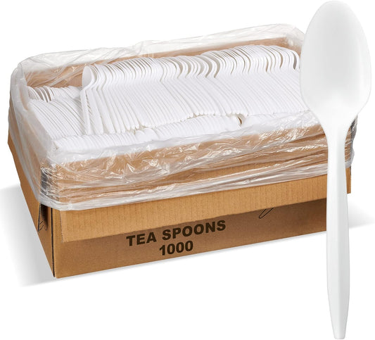 Medium Weight White Spoon 1000pcs