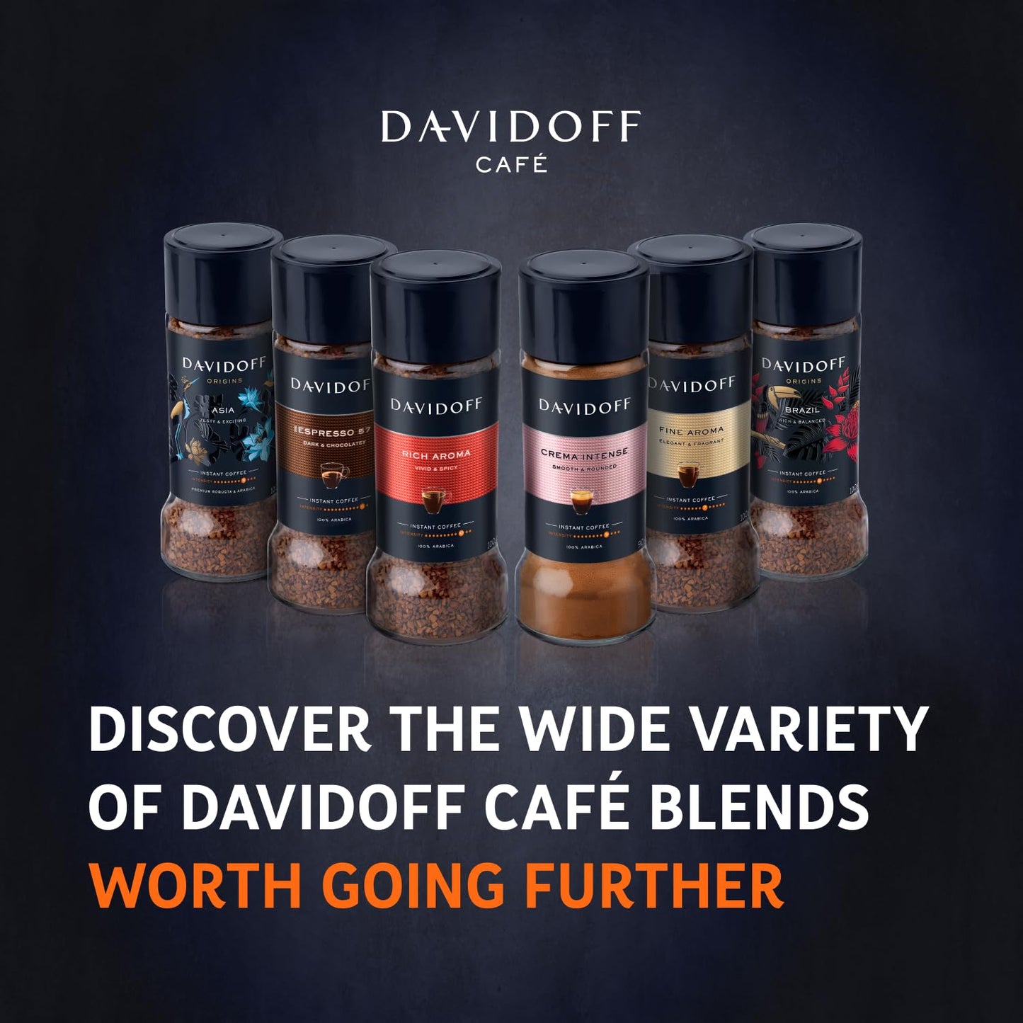 Davidoff Coffee Rich Aroma (3.5 Oz) 100Gr X 6