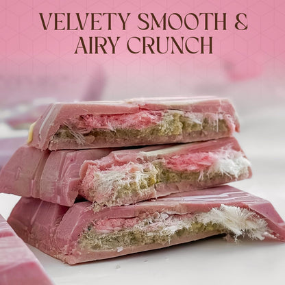 Beemax Raspberry Angel Hair Dubai Chocolate Bar 6 oz (170g) C2001